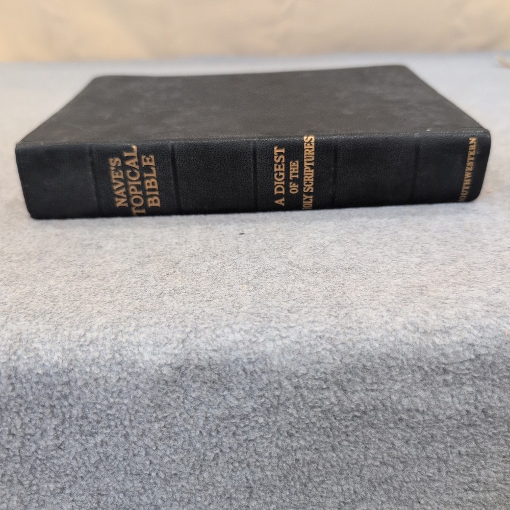 Nave's Topical Bible Digest of the Holy Scriptures Southwestern Company VG - Picture 2 of 6